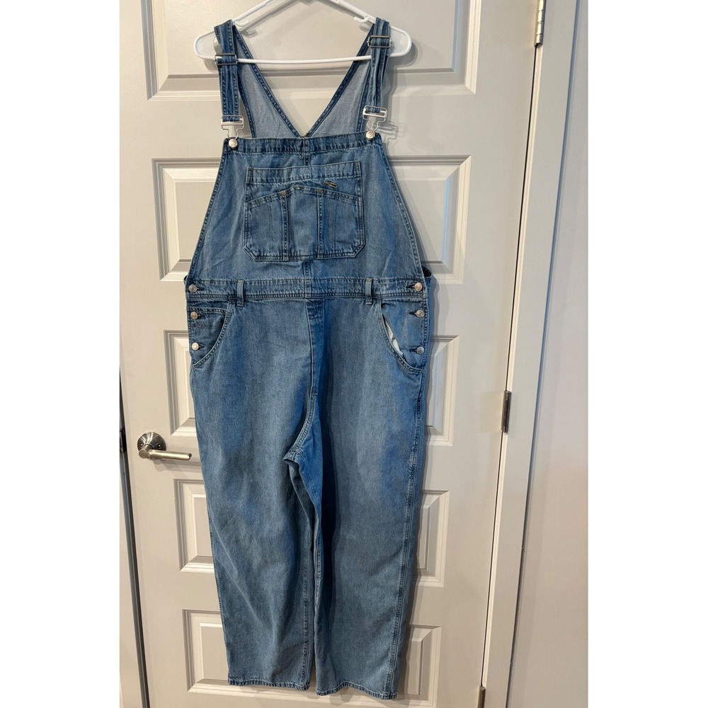 Gap Blue Denim Overalls Women XL
